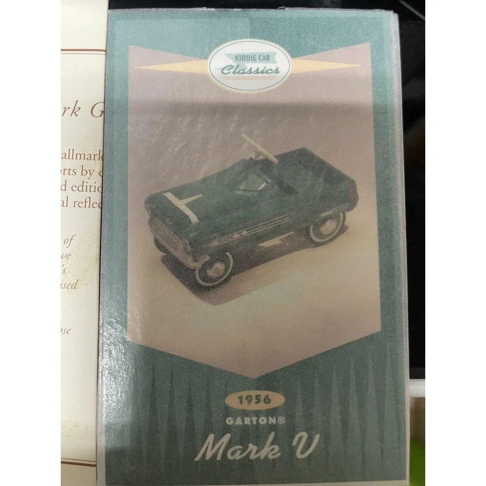 Hallmark Kiddie Car‎ Classics 1956 Garton Mark V Limited Edition New in Box